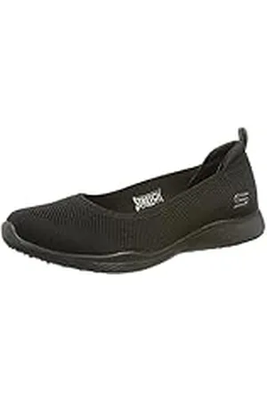 Skechers Dam Microburst 2.0 Be Iconic Sneaker, stretch fit stickad skimmer, 4 UK Wide