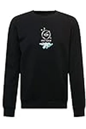 Trendyol Rund hals med Slogan Regular Sweatshirt Jersey för män, , S