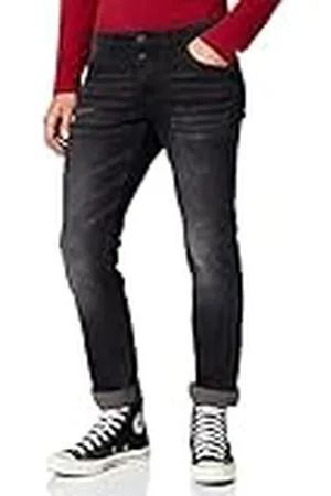 Timezone Slim Scotttz fritidsbyxor för män, , 33W x 34L
