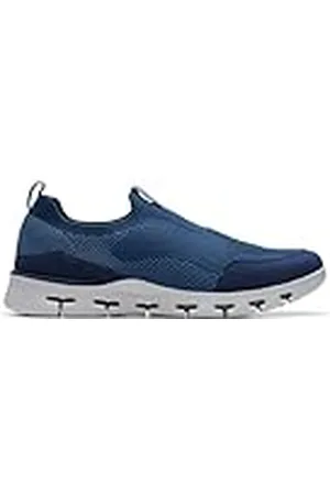 Clarks Herr Nature X Ease Loafer platt, marinblå, 7,5 UK, , 41.5 EU