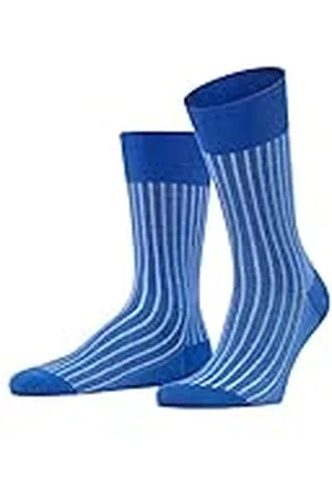 Falke Herrstrumpor - 95% bomull, 1 paket, en klassiker med ribbstruktur i elegant utseende