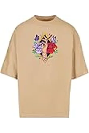 Merchcode T-shirt för män Frida Kahlo – Artist Huge Tee, överdimensionerad passform, 100% bomull, , M