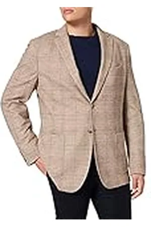 Hackett Herr beige Pow Knit jacka, , 34 SE