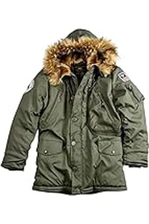 Alpha Industries Polar Jacket Vinterjacka för män Dark Green