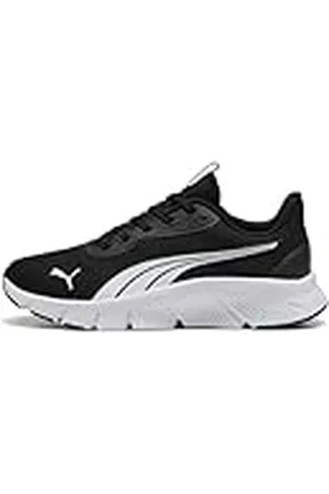 PUMA Unisex Flexfocus Lite Modern Jr Sneaker, svart Vit, 38.5 EU