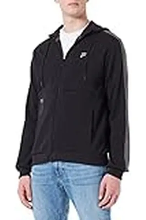 Fila Herr Rosenheim Slim Fit Zip huvjacka, , M