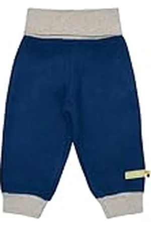 loud + proud Unisex barn ullfleece, GOTS certifierade fritidsbyxor, , 98-104