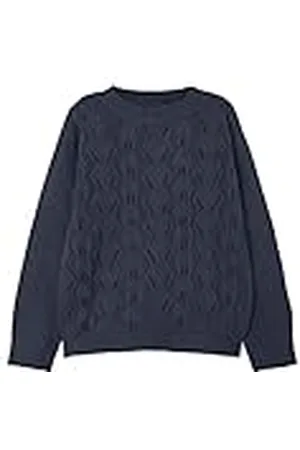 NAME IT JDY Flickor Nkfvibbi Ls Knit N1, , 128 cm