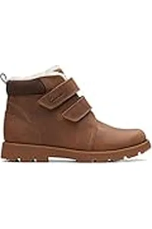 Clarks Pojkar Heath Snug K Combat båt, SOLBRÄNNA, 28.5 EU