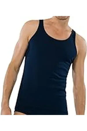 Schiesser Herren Unterhemd ohne Arm - Original Feinripp