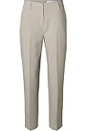 SELECTED Slfrita-Ria Mw Crop Pant Mel Noos, , 42
