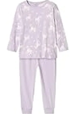 NAME IT Nmfnightset pastell lila häst Noos, , 98/104 cm