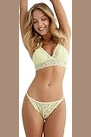 Koton Brazillian trosor Lacy Floral Medium Rise Underkläder, , S