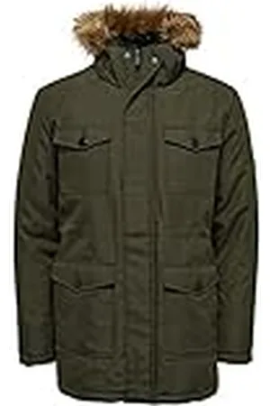 Only & Sons Herr parkas kappa Onsskeet Coat Noos