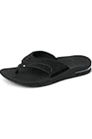Reef Fanning Flipflop för män, Svart helt svart, 40 EU