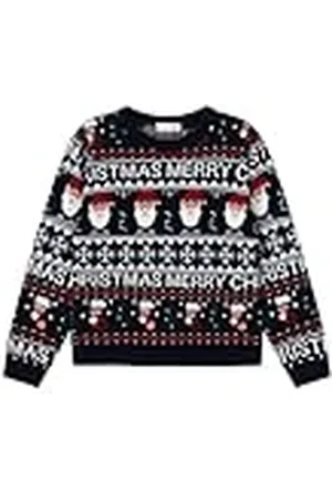 NAME IT Unisex Nknrastokke Ls stickad stickad tröja, , 122/128 cm