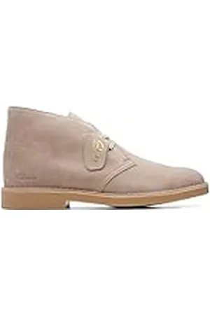 Clarks Desert Boot Evo mocka stövlar i sand standard passform storlek 6½, , 40 EU
