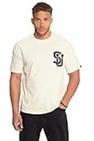 STHUGE JP 1880, män, stora storlekar, t-shirt, oversize, brösttryck, , XXL