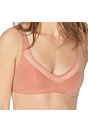 Sloggi Oxygene Infinite Soft BH vadderad bh för kvinnor, jordnötssmör, XS, Jordnötssmör, XS