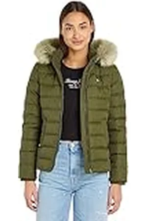 Tommy Hilfiger Dam Tjw Basic dunjacka med huva, , XXS