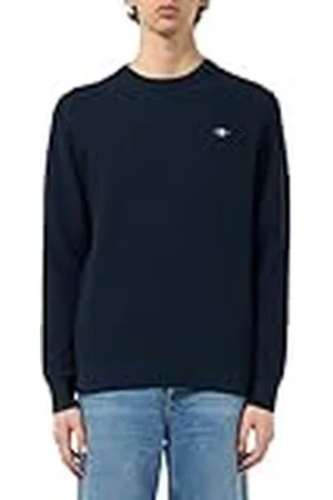 GANT TEXTURED COTTON C-NECK, , M