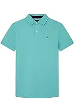 Hackett Swim Print Trim polo herr, , S