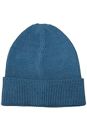 Kaffe Kvinnors hatt smal passform stickad åtkomlig vikbar kant, , One size
