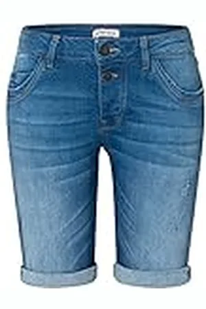 Timezone Slim Nalitz jeans shorts dam, , 30