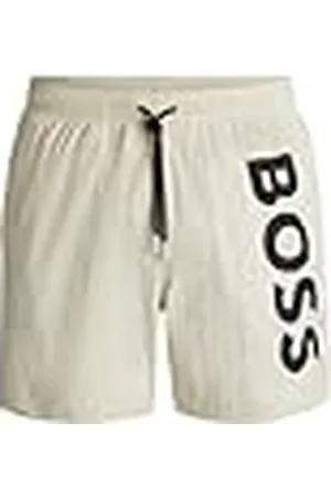 HUGO BOSS Herr badshorts Octopus, Öppen vit 131, S
