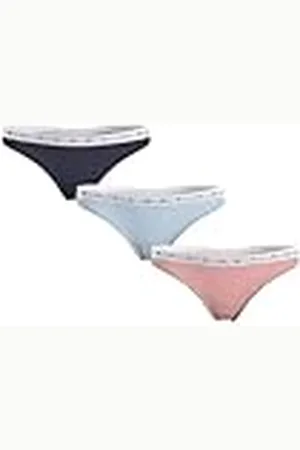 Tommy Hilfiger Dam 3-pack stringtrosa, , XL, , XL
