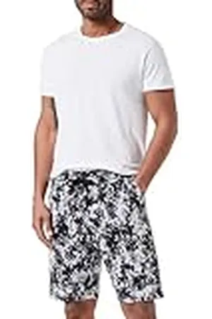 Koton Herr dragsko psykedelisk tryckt ficka detaljerad smal passform shorts, , M