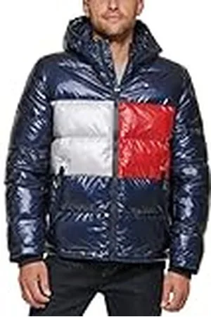 Tommy Hilfiger Herr pufferjacka med huva, , L