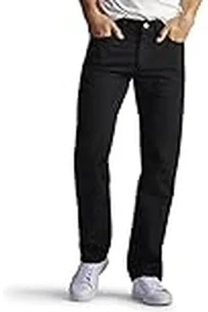 Lee Herr Jeans Normal passform rak ben jeans, , 34W / 32L