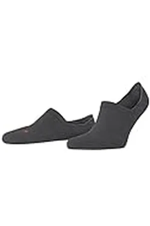 Falke Unisex cool Kick osynliga strumpor ventilerande snabbtorkande material lätt stoppning plyschsula high-cut kylande bekväm sportig platt söm på fotspets 1 par, Grå (Dark Grey 3970) ny –