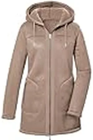 G.I.G.A. DX by killtec Vändbar parka/parkas för kvinnor i mockautseende med huva, , 42