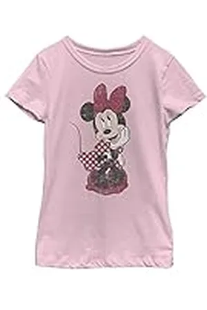 Fifth Sun Disney Flickor Classic Musse Polka Dot Mimmi T-shirt T-shirt, , S, , S
