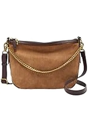 Fossil Väska för kvinnor Jolie, läder/polyuretan Crossbody 11 tum L x 3 tum B x 8 tum H ZB1807249, , Length: 27,9 cm, Width: 7,6 cm, Height: 20,3 cm