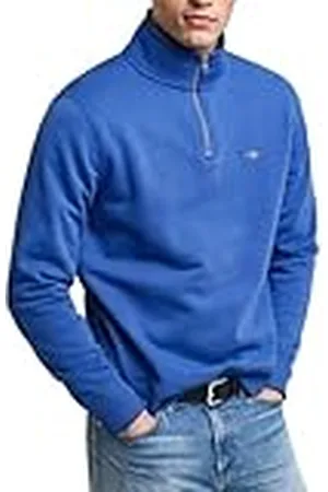 GANT Herr Tröja Reg Shield Half Zip Sweat, , 3XL
