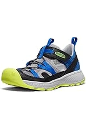 Keen Unisex-barn motozoa andningsbar bekväm lätt på snabbtorkande atletiska sandaler, Klassisk blå/gullviva, 8 Toddler US