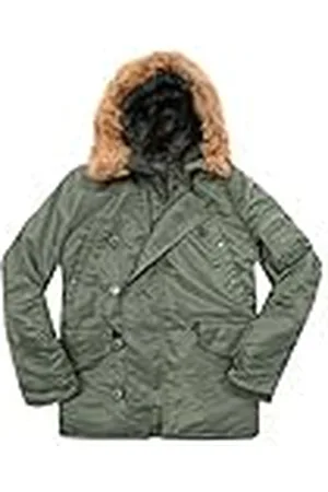 Alpha Industries N3B vinterjacka för män Sage-Green