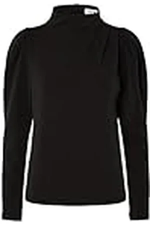 SELECTED Kvinnlig topp draperad, , M