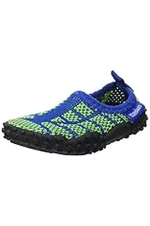 Playshoes Unisex barn stickade vattenskor, , 18/19 EU