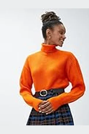 Koton Dam crop turtleneck akryltröja, , M