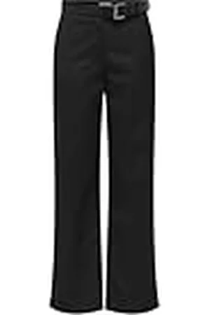 ONLY ONLFRANKIE HW STR Belt Pant XT TLR, , (XS) W x 32L