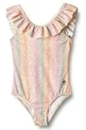 WHEAT Våtbaddräkt Marie-Louise – flicka – GRS certifierad med återvunnet material, , 152 cm