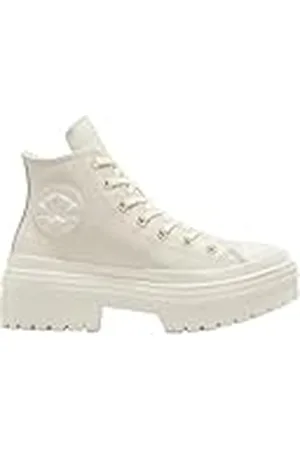 Converse Chuck Taylor All Star klackad häl läder plattform sneakers, 5,5 UK, , 39 EU