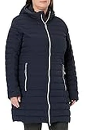 G.I.G.A. DX by killtec Dam casual funktionell parkas i dunlook med avtagbar huva Bacarya, mörk marinblå, 34, 34275-000