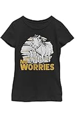 Fifth Sun Disney Flickor Lion King No Worries Club T-shirt T-shirt, , S, , S