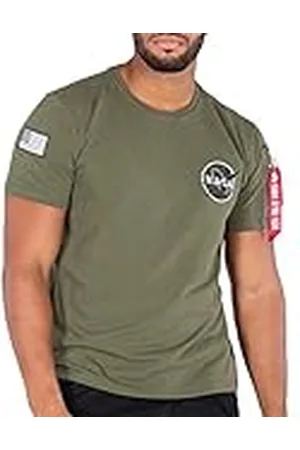Alpha Industries Herr NASA Heavy T kortärmad T-shirt, , XL