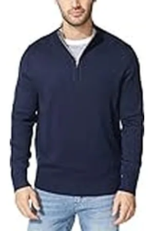 Nautica Herrtröja med kvarts dragkedja, , M